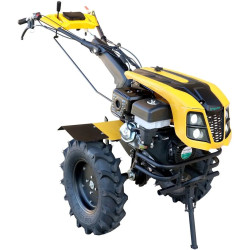 Motocultor Progarden Campo 1844 + remorca RM500C + plug de bilonat + plug reversibil + prasitoare + adapter + 2 roti metalice + 4L ulei Thumb