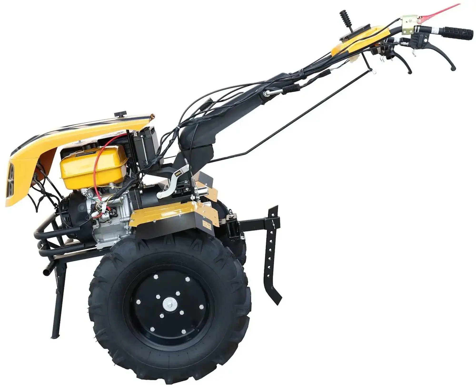 Motocultor Progarden Campo 1873 Alpine V2 + plug de bilonat + plug reversibil + prasitoare + adapter + 2 roti metalice + 4L ulei