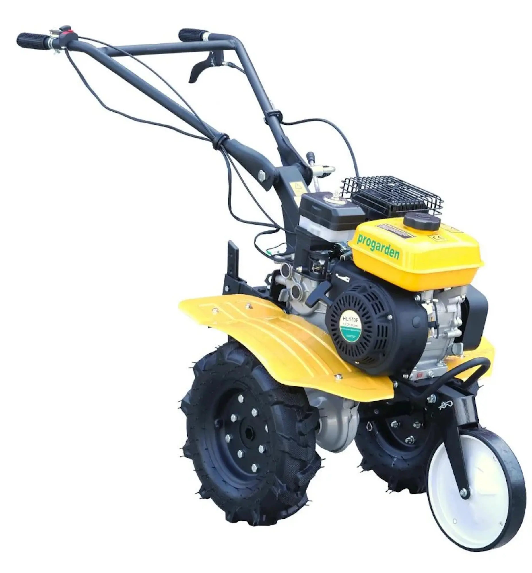 Motocultor Progarden Campo 703 + plug simplu + plug de bilonat + 2L ulei