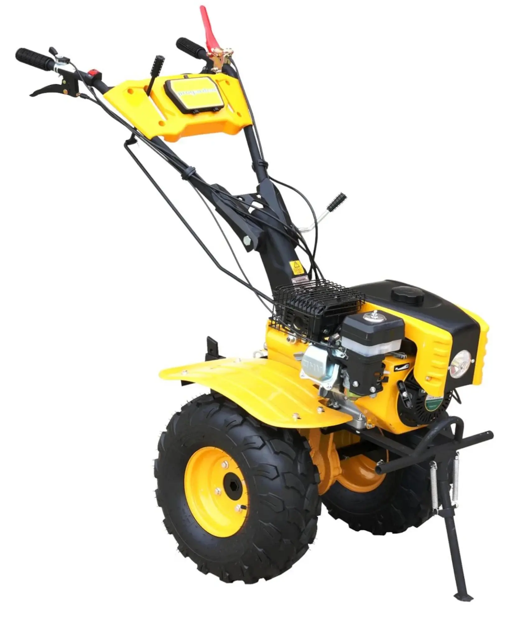 Мотокультиватор Progarden Campo 873 Alpine + простой плуг + окучиватель + 3L масло