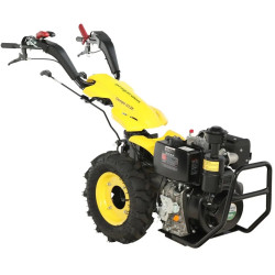 Мотокультиватор Progarden Campo U12E + прицеп RM500C + косилка BC120M + 3 плуга + фреза FT90 + 2 металлических колеса RM47 + 2 соединения + 4L масло Thumb