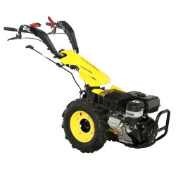 Motocultor Progarden Campo U16E + bara cosiree BC120M + 3 pluguri + freza FT90 + 2 roti metalice RM47 + 2 cuple + 4L ulei Thumb