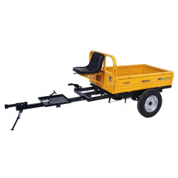 Motocultor Progarden Campo U16E + remorca RM500C + freza BC120M + 3 pluguri + freza FT90 + 2 roti metalice RM47 + 2 cuple + 4L ulei Thumb