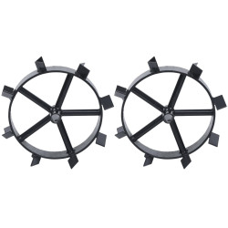Металлические колеса для мотокультиватора VidaXL 146268 (Black) Thumb