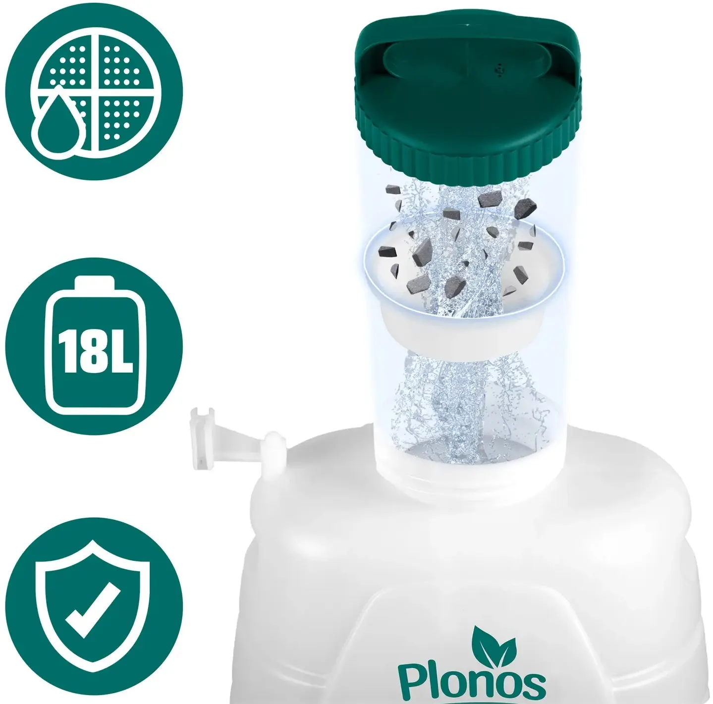 Опрыскиватель аккумуляторный Plonos PL-601 460100 (White) - 5