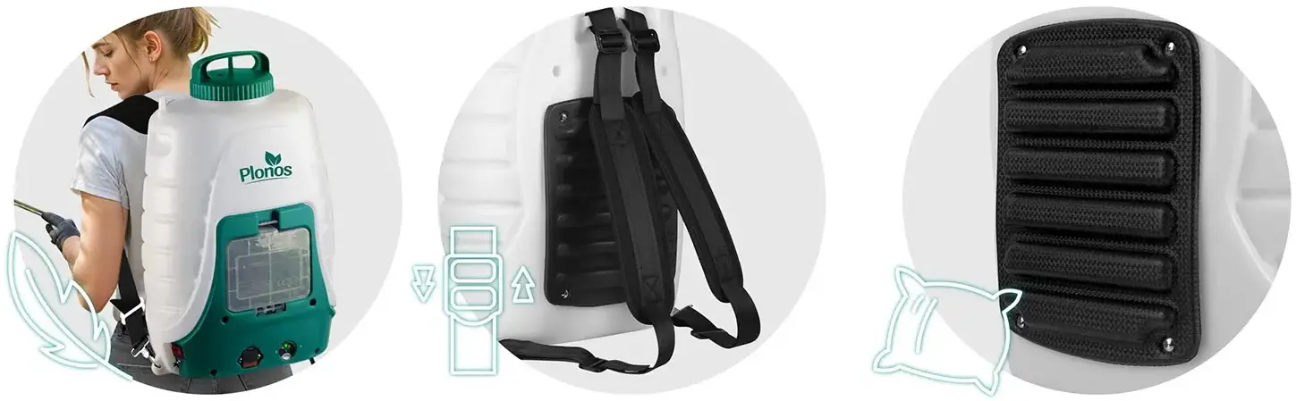 Опрыскиватель аккумуляторный Plonos PL-601 460100 (White) - 7