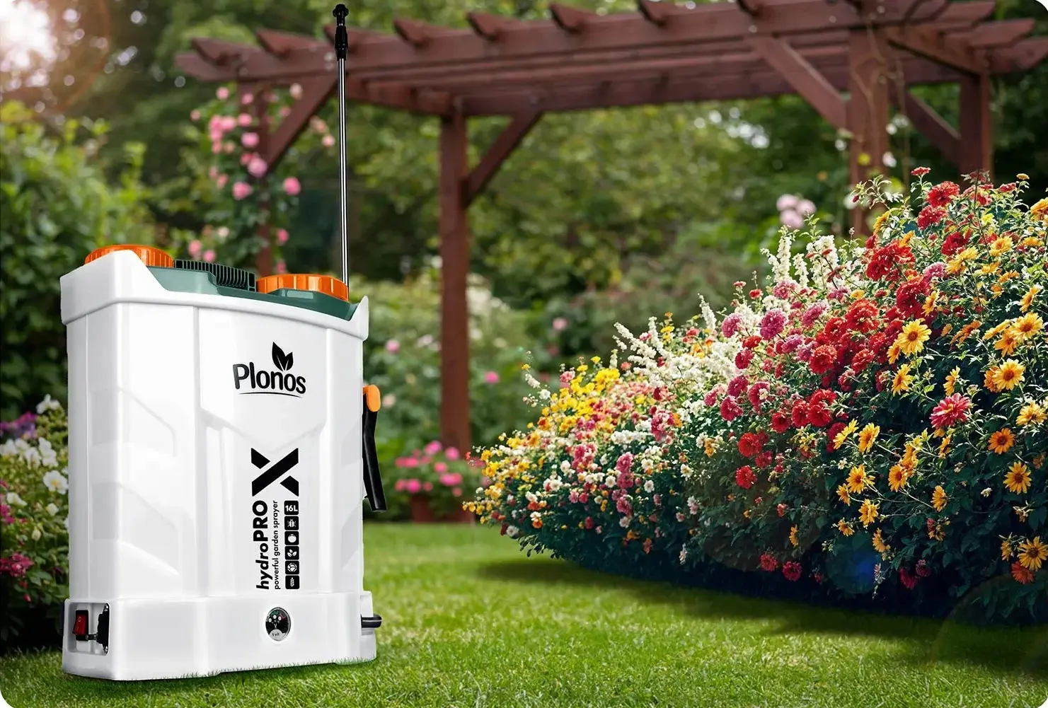 Опрыскиватель аккумуляторный Plonos PL-602 460200 (White) - 14