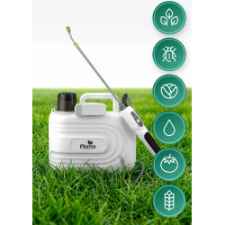 Pulverizator cu acumulator cu mixer Plonos PL-608 460800 (White/Black) Thumb