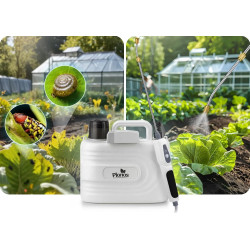 Pulverizator cu acumulator cu mixer Plonos PL-608 460800 (White/Black) Thumb