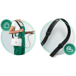 Pulverizator cu acumulator cu mixer Plonos PL-608 460800 (White/Black) Thumb