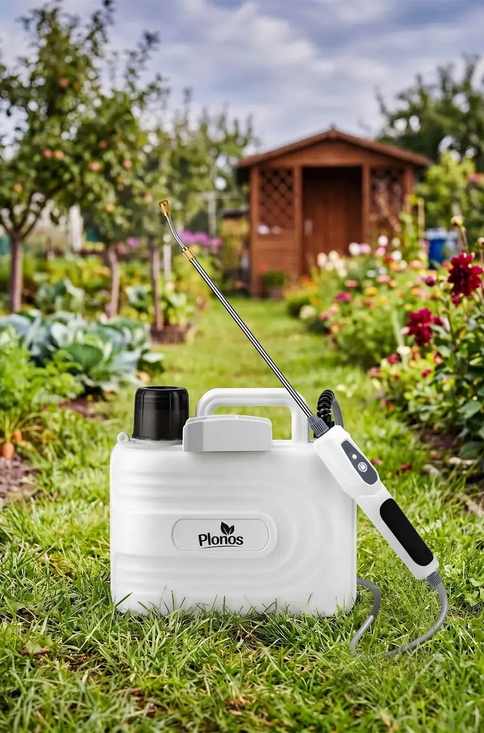 Pulverizator cu acumulator cu mixer Plonos PL-608 460800 (White/Black) - 10
