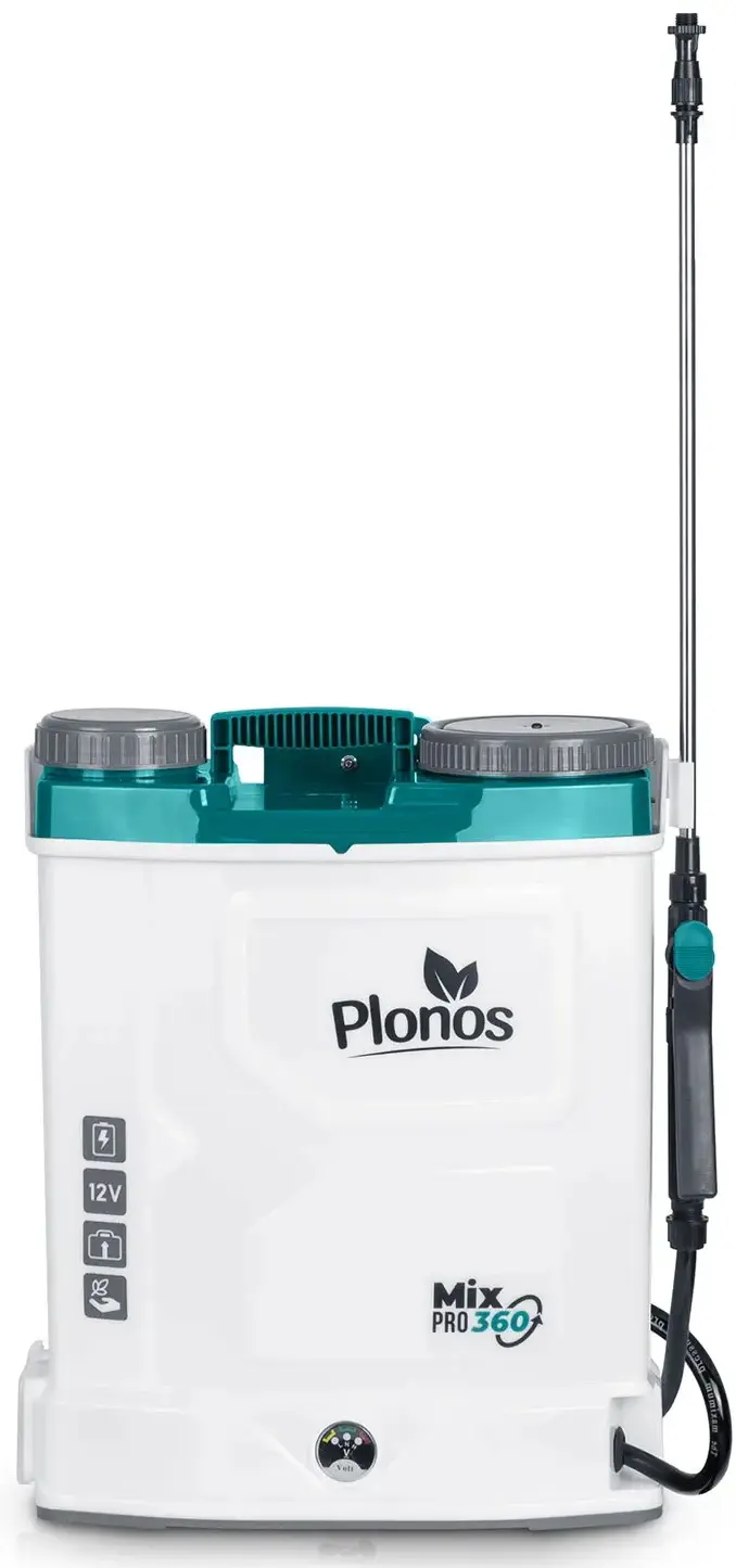 Pulverizator cu acumulator cu mixer Plonos PL-603 (White) - 2
