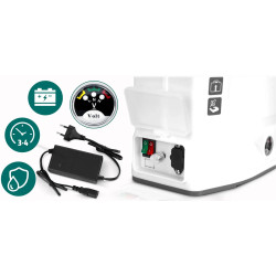 Pulverizator cu acumulator cu mixer Plonos PL-603 (White) Thumb