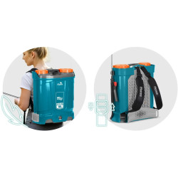 Опрыскиватель аккумуляторный с миксером Plonos PL-604 460400 (Blue) Thumb