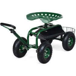 Садовый стул-тележка Costway GT3749GN (Green)