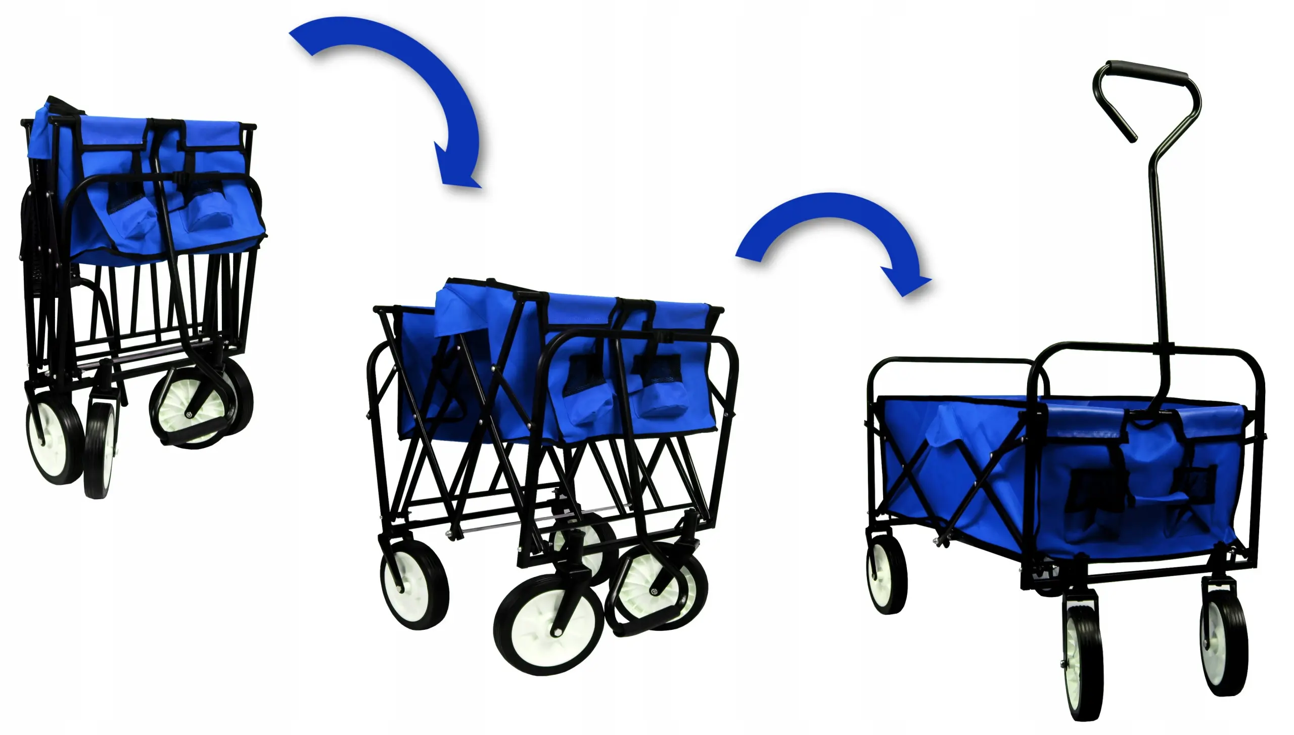 Садовая тележка GardenLine WOZ3556 (Blue) - 3