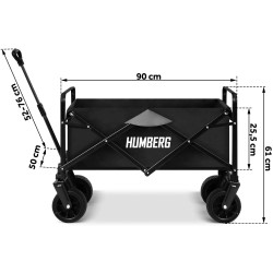 Carucior de gradina Humberg HM-512 551200 (Black) Thumb