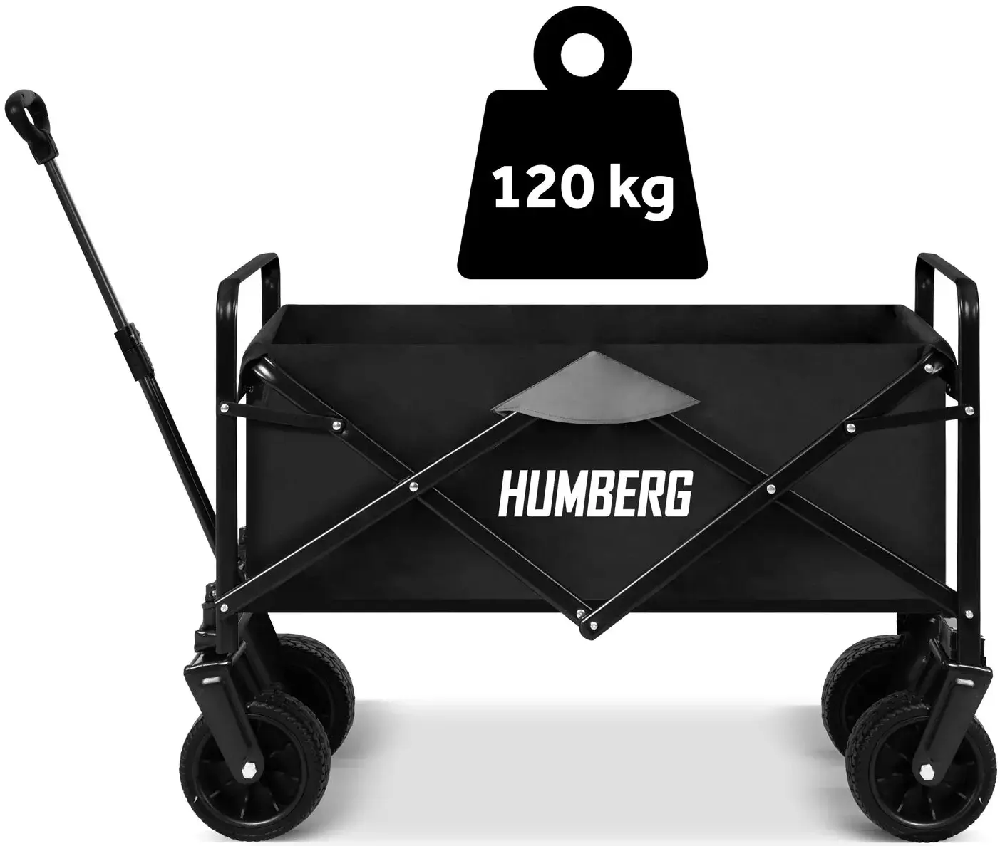 Carucior de gradina Humberg HM-512 551200 (Black) - 8