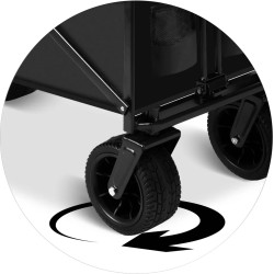 Carucior de gradina Humberg HM-512 551200 (Black) Thumb