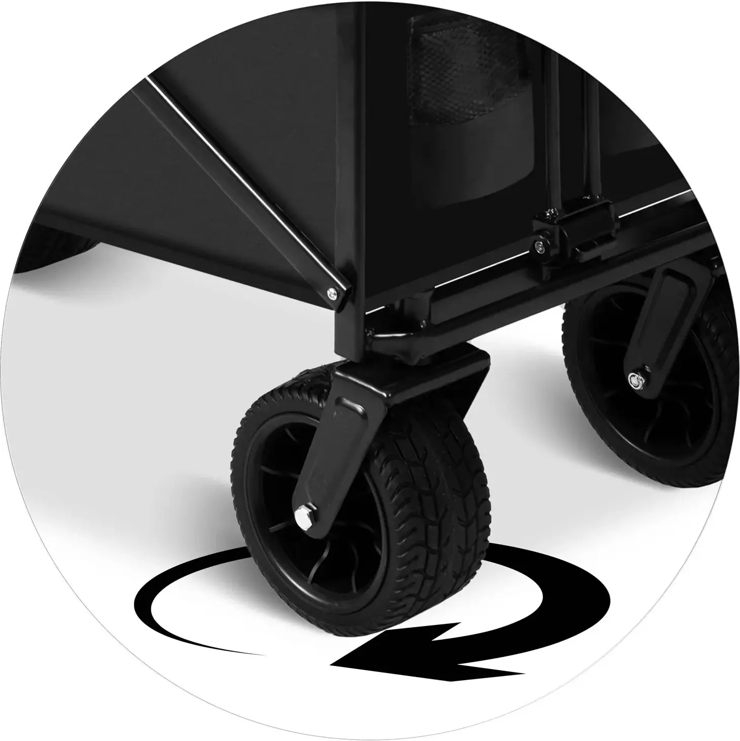 Carucior de gradina Humberg HM-512 551200 (Black) - 4