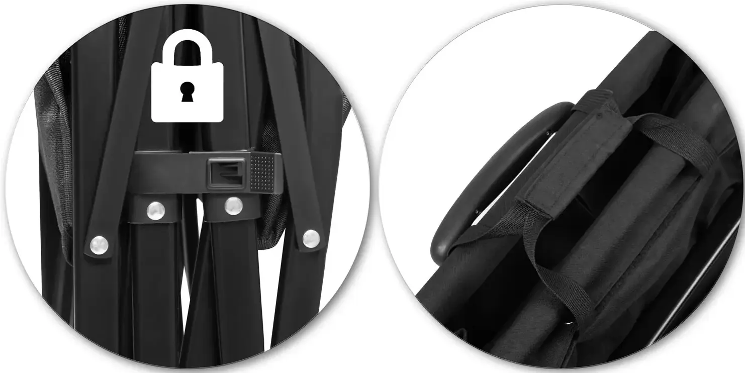 Carucior de gradina Humberg HM-512 551200 (Black) - 13