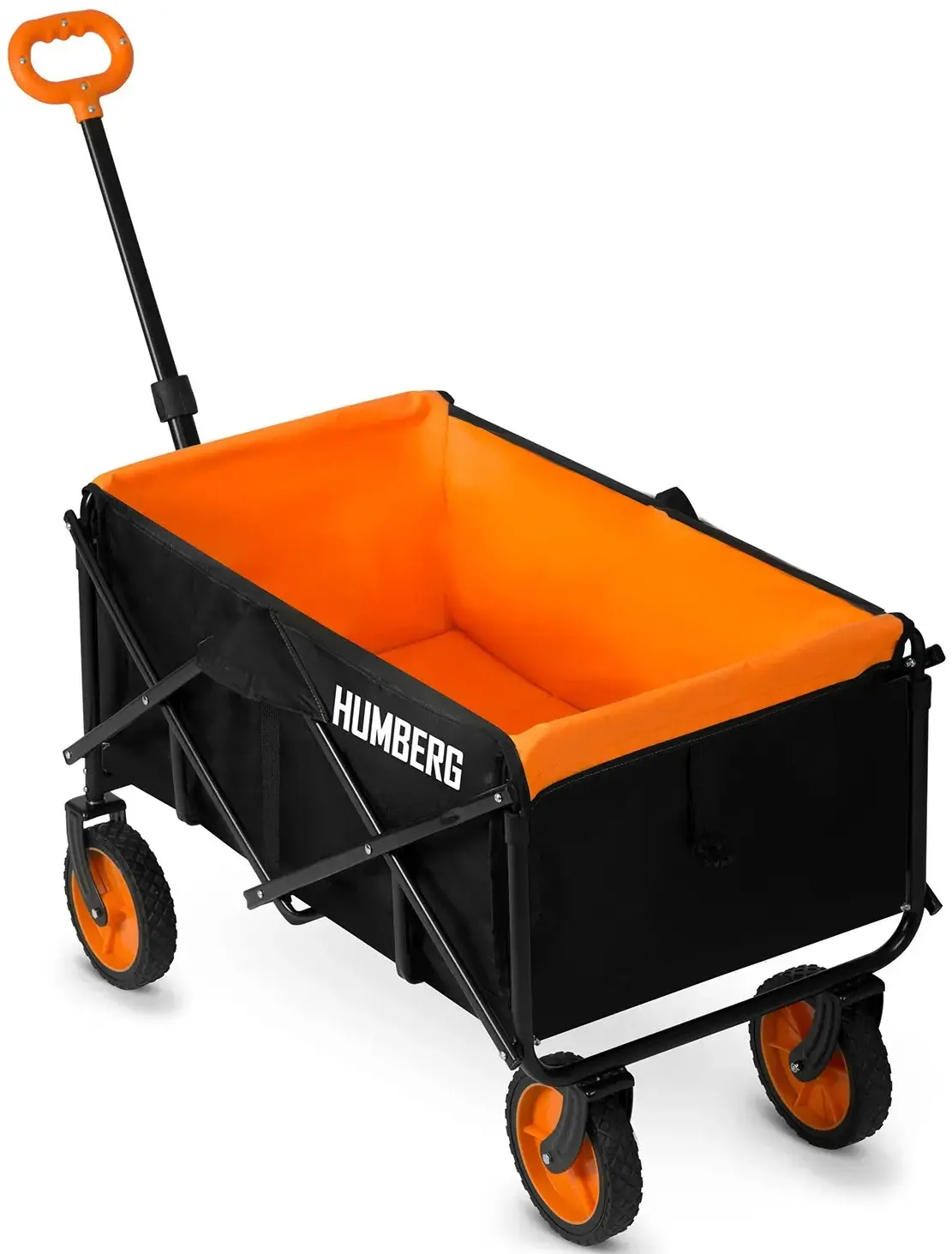 Carucior de gradina Humberg HM-513 551300-2W1 (Black/Orange) - 2