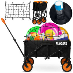 Carucior de gradina Humberg HM-513 551300-2W1 (Black/Orange) Thumb