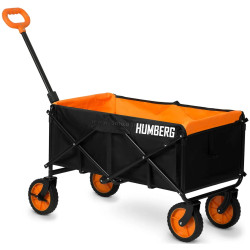 Carucior de gradina Humberg HM-513 551300-2W1 (Black/Orange)