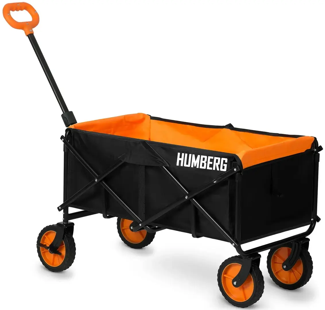 Carucior de gradina Humberg HM-513 551300-2W1 (Black/Orange)