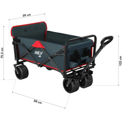 Садовая тележка Nils Camp NC2601 (Anthracite) Thumb