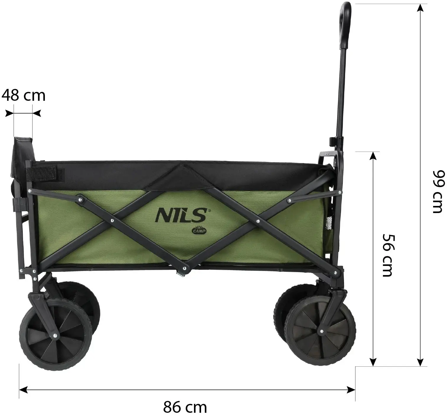 Carucior de gradina Nils Camp NC2602 (Green) - 11