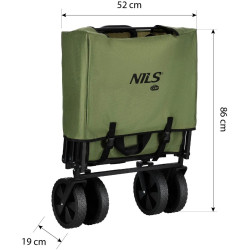 Carucior de gradina Nils Camp NC2602 (Green) Thumb