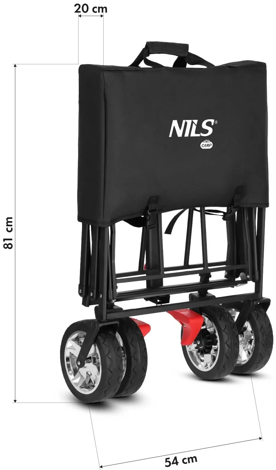 Садовая тележка Nils Camp NC2603 (Black) - 9