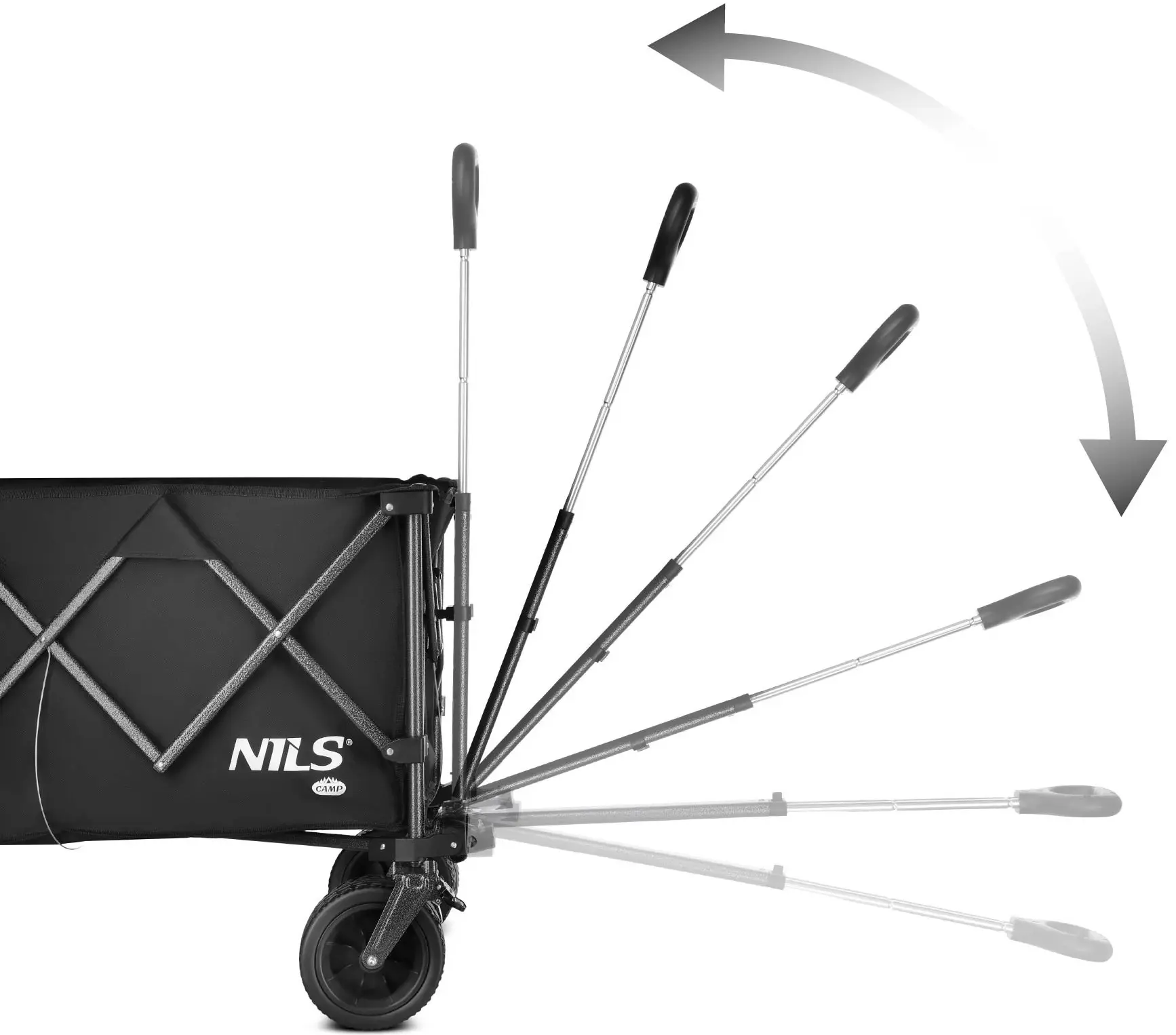 Садовая тележка Nils Camp NC2604 (Black) - 2