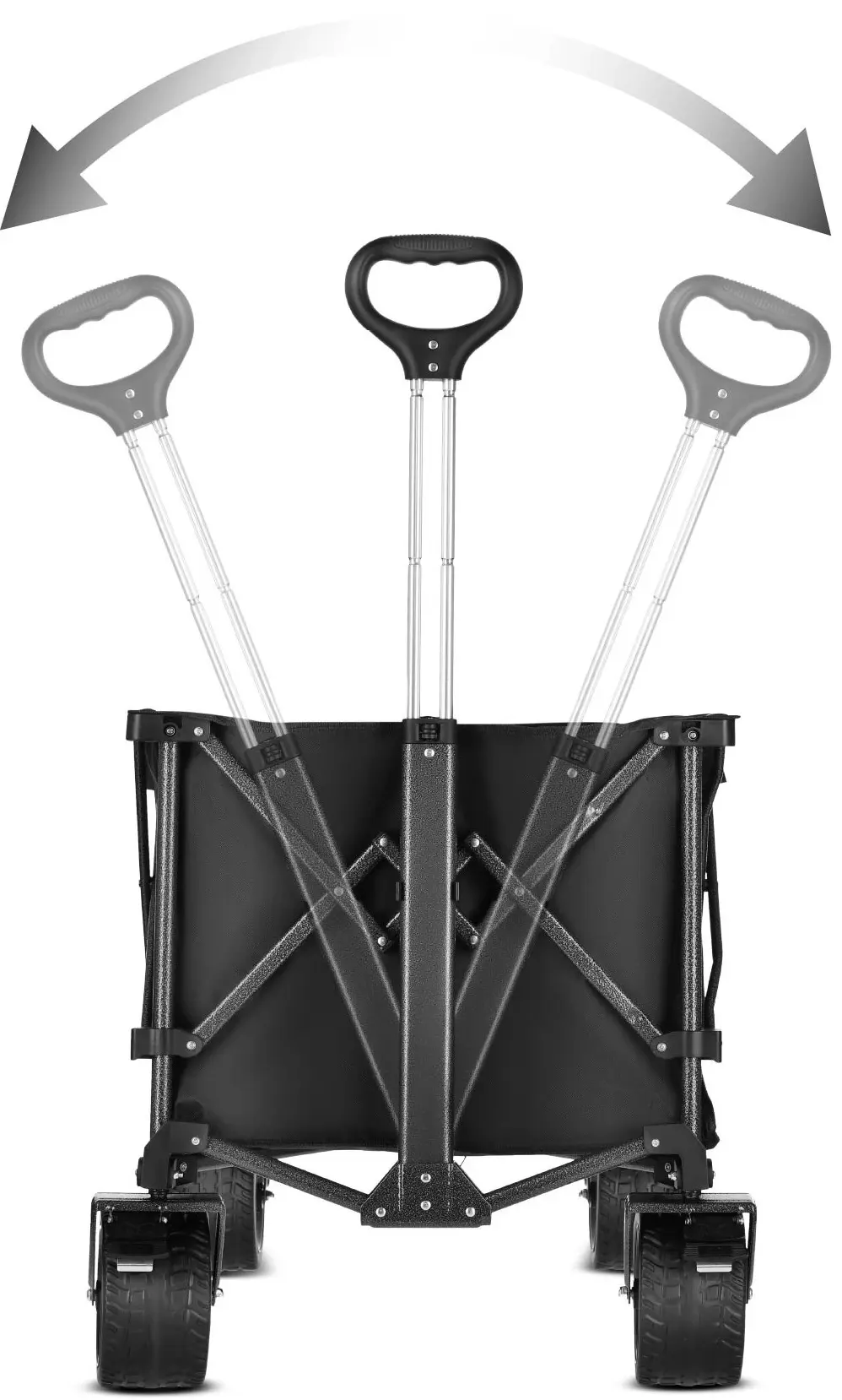 Садовая тележка Nils Camp NC2604 (Black) - 3