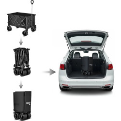 Садовая тележка Nils Camp NC2604 (Black) Thumb