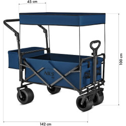 Садовая тележка Nils Camp NC2605 (Blue) Thumb