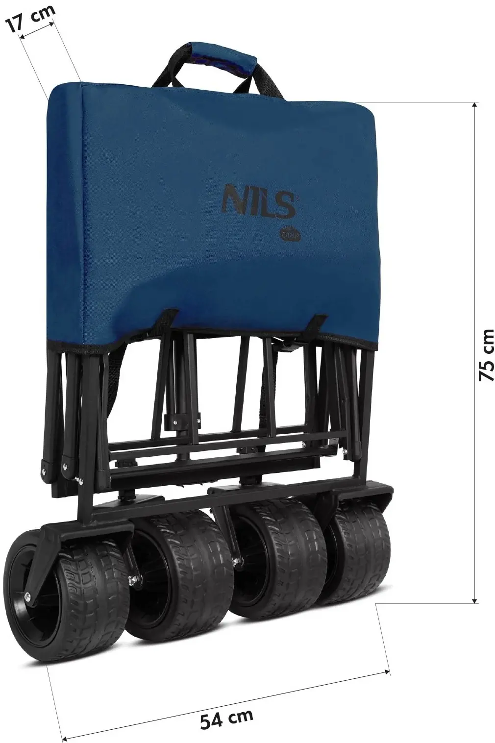 Садовая тележка Nils Camp NC2605 (Blue) - 15