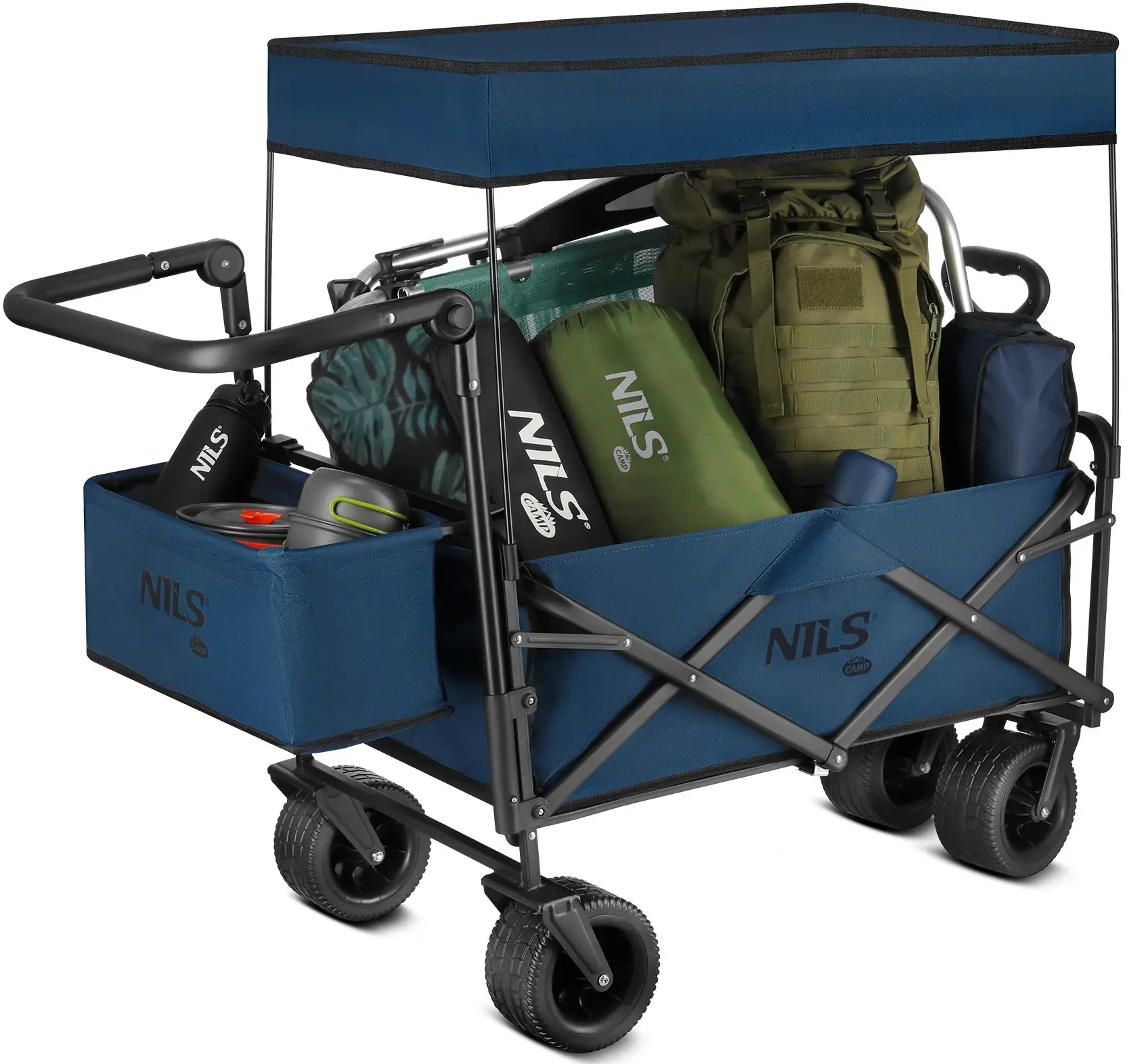 Садовая тележка Nils Camp NC2605 (Blue) - 6