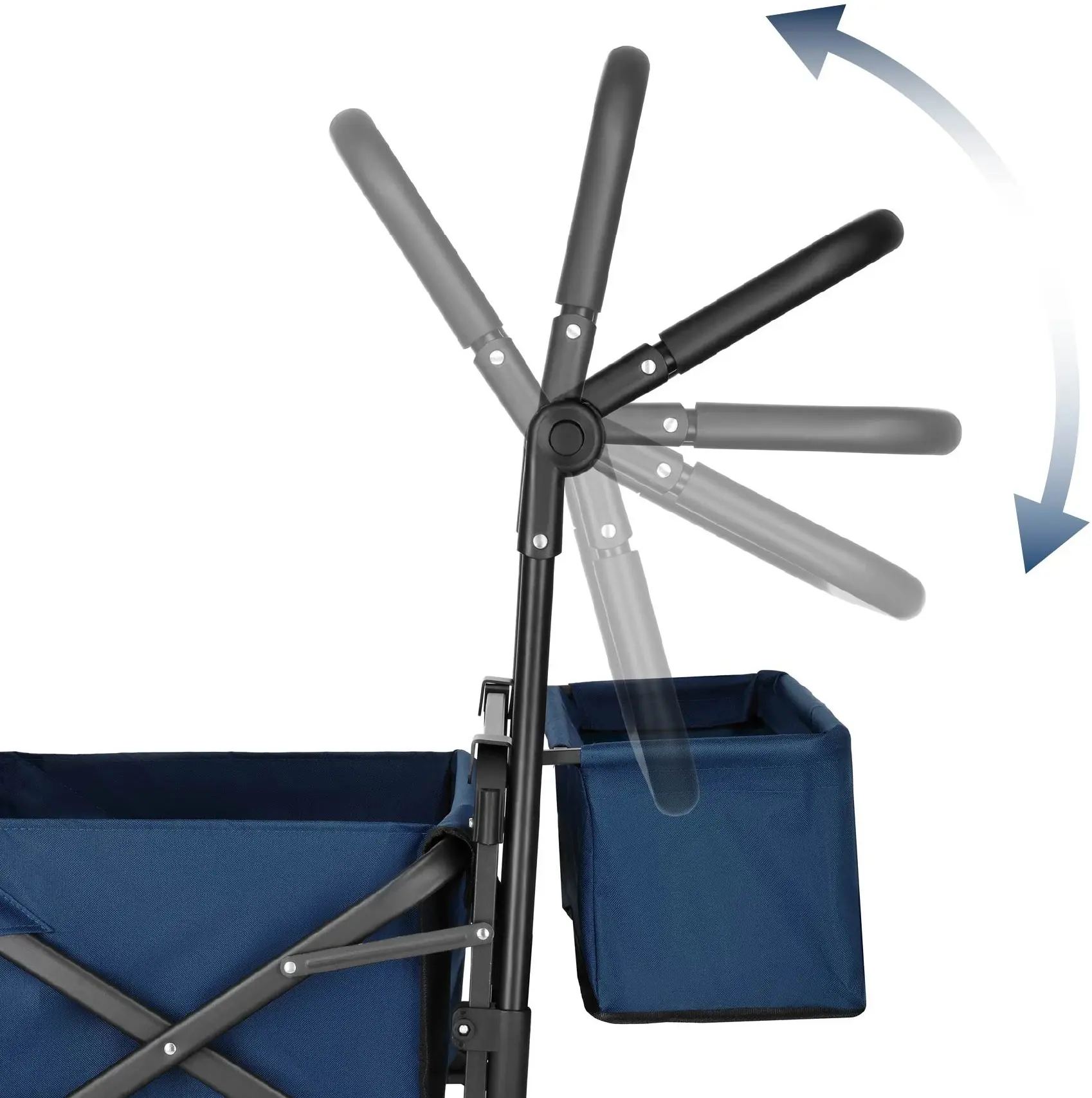 Садовая тележка Nils Camp NC2605 (Blue) - 8