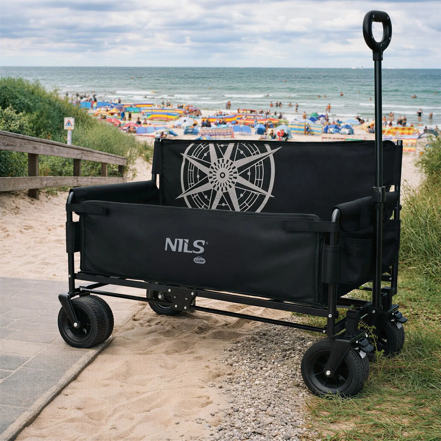 Carucior de gradina Nils Camp NC2606 (Black) - 7