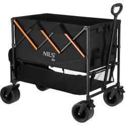Carucior de gradina Nils Camp NC2607 XXL (Black/Orange)