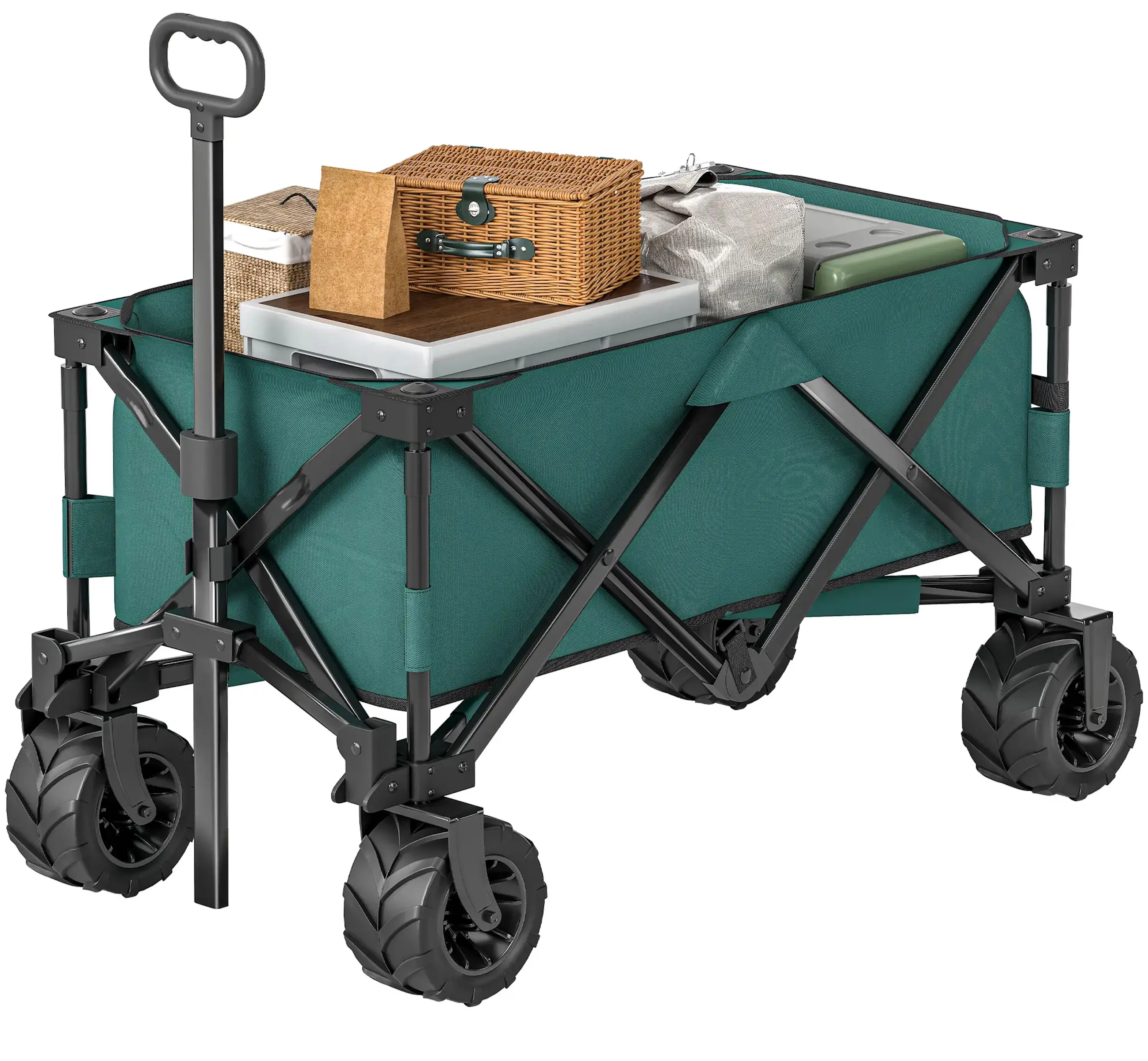 Садовая тележка Outsunny 845-311GN (Green) - 3