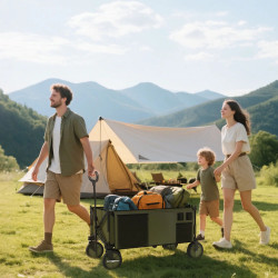 Садовая тележка Outsunny 845-853V00GN (Green) Thumb