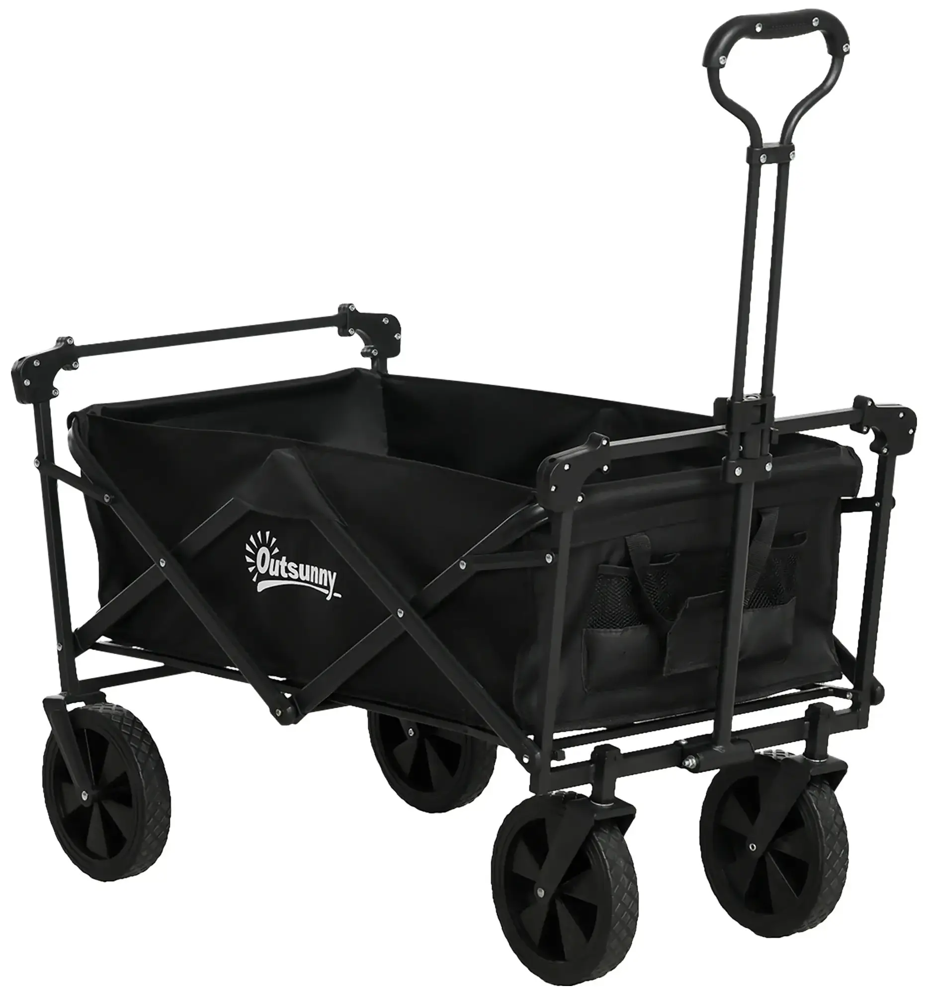Садовая тележка Outsunny 84H-125V00BK (Black) - 2