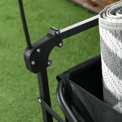 Садовая тележка Outsunny 84H-125V00BK (Black) Thumb