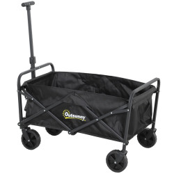 Садовая тележка Outsunny 84H-367V00BU (Black) Thumb