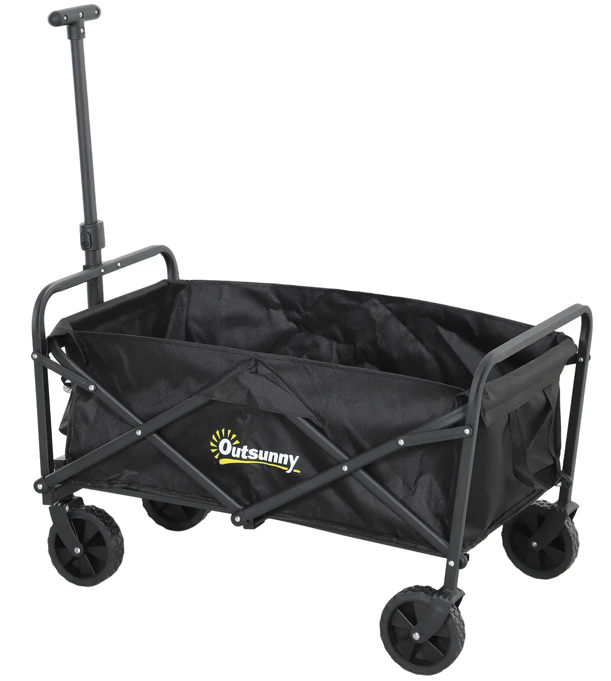 Садовая тележка Outsunny 84H-367V00BU (Black) - 2