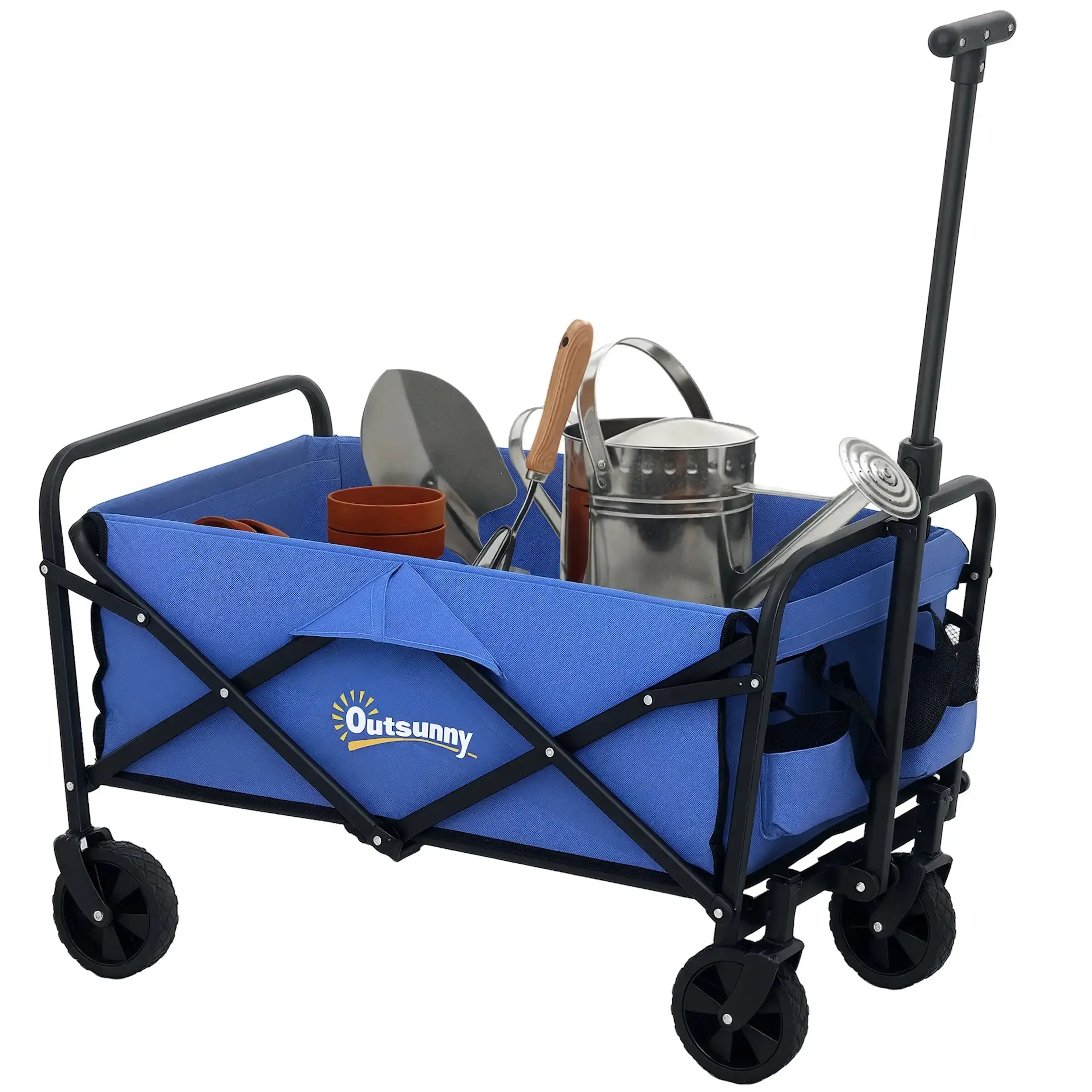 Садовая тележка Outsunny 84H-367V00BU (Blue) - 3