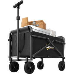 Carucior de gradina Outsunny 84H-373V00BK (Black) Thumb